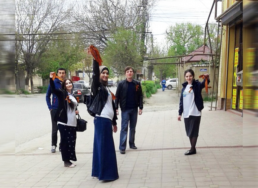 24 апреля 2017 года  стартовала Всероссийская акция «Георгиевская ленточка».