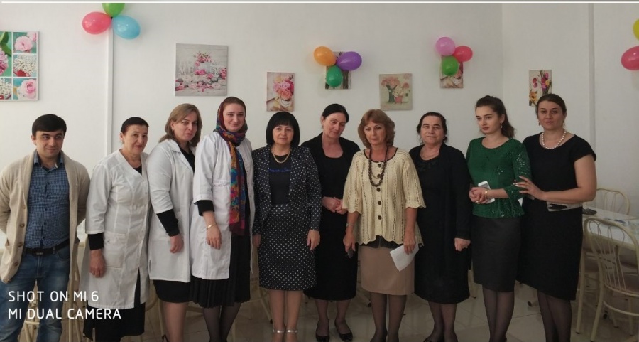В «Медицинском колледже» г. Хасавюрт прошло праздничное мероприятие посвященное ко Дню учителя.
