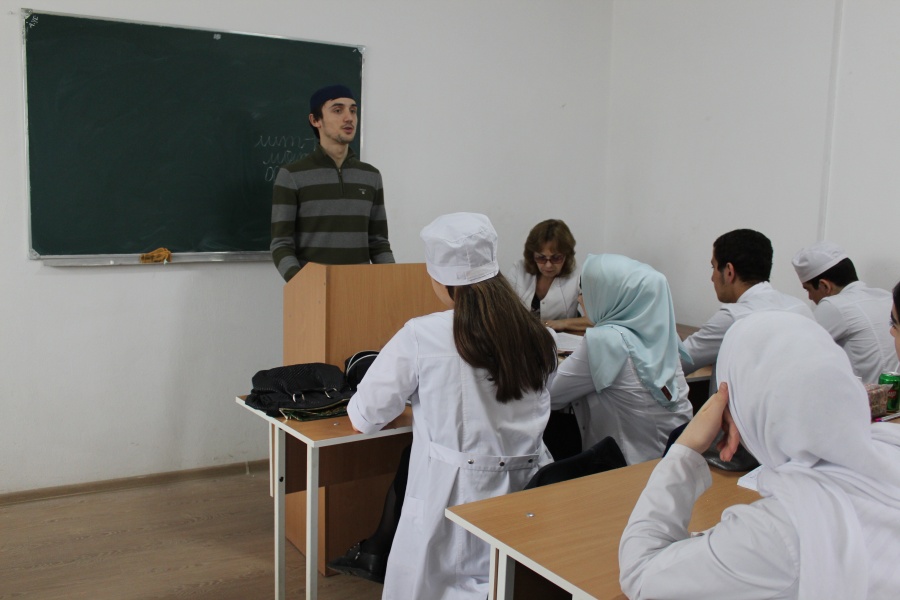 Встреча студентов Колледжа с представителем отдела просвещения.