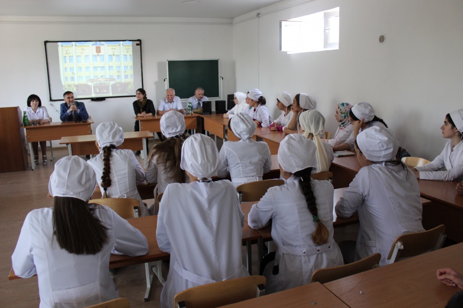 Встреча студентов Колледжа с представителями Дагестанского Государственного Технического Университета.