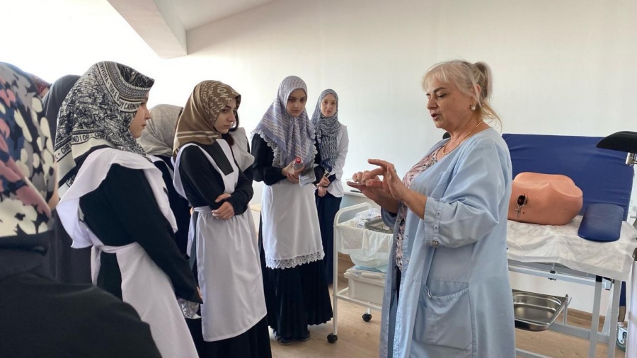 День открытых дверей в ПОАНО «Медицинский колледж» г.Хасавюрт