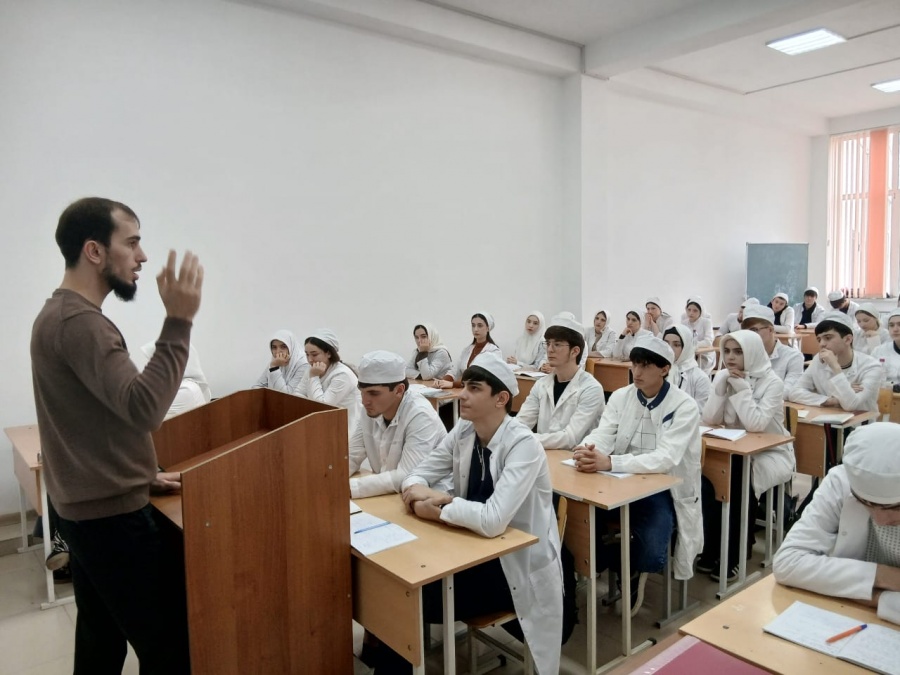 Встреча с сотрудником Отдела Просвещения Муфтията Камалдиновым Мухаммадом.