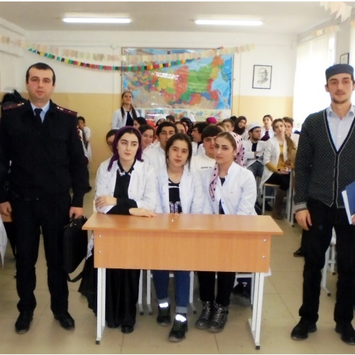 14 декабря 2016 в Медицинском колледже состоялась встреча с представителями ГОВД и Муфтията города