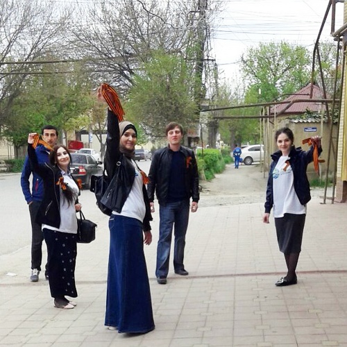 24 апреля 2017 года  стартовала Всероссийская акция «Георгиевская ленточка».