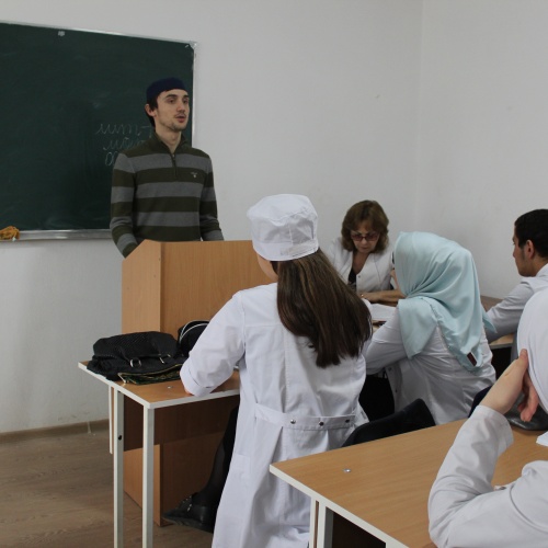 Встреча студентов Колледжа с представителем отдела просвещения.