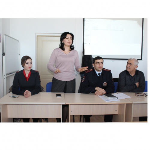 Встреча студентов нашего Колледжа с представителями Наркоотдела по РД.