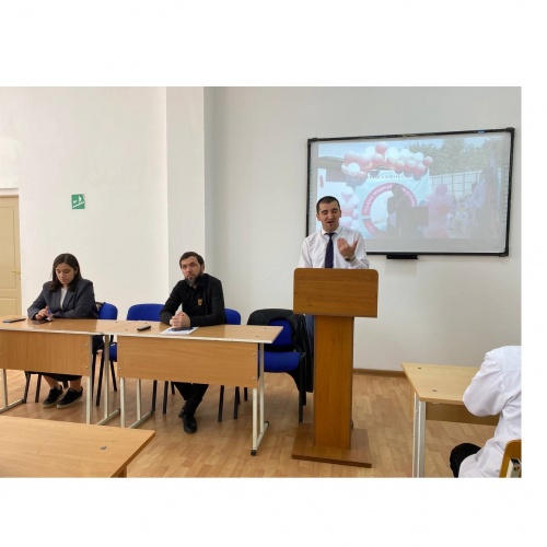 Встреча с представителем Министерства по делам молодежи.