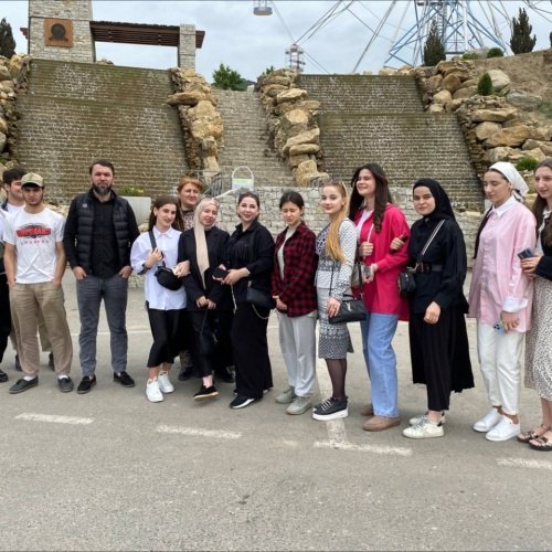 Экскурсия студентов.