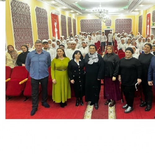 Встреча работников Министерства по национальной политике и делам религий Республики Дагестан со студентами  Медицинского колледжа