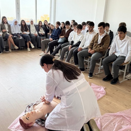 мастер-класс по оказанию первой медицинской помощи, для школьников